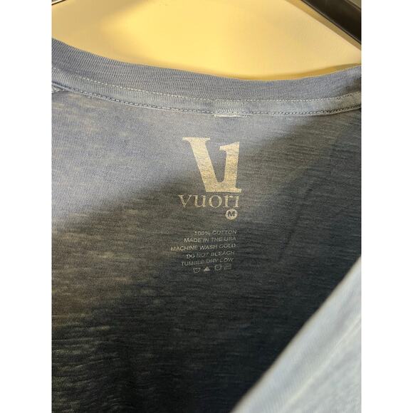 Vuori Womens Crew Neck Long Sleeve 100% Cotton Size M Medium Athletic Athleisure - Picture 3 of 5